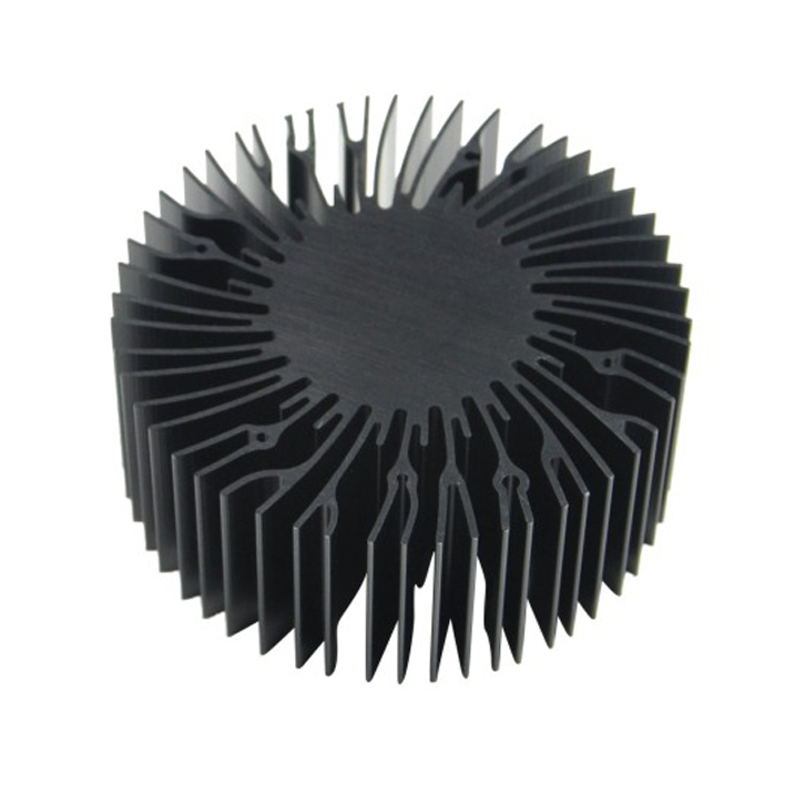 Processing of profile heat sink